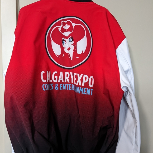 Calgary Expo Comic and Entertainment Crew Varsity Jacket - Picture 4 of 4